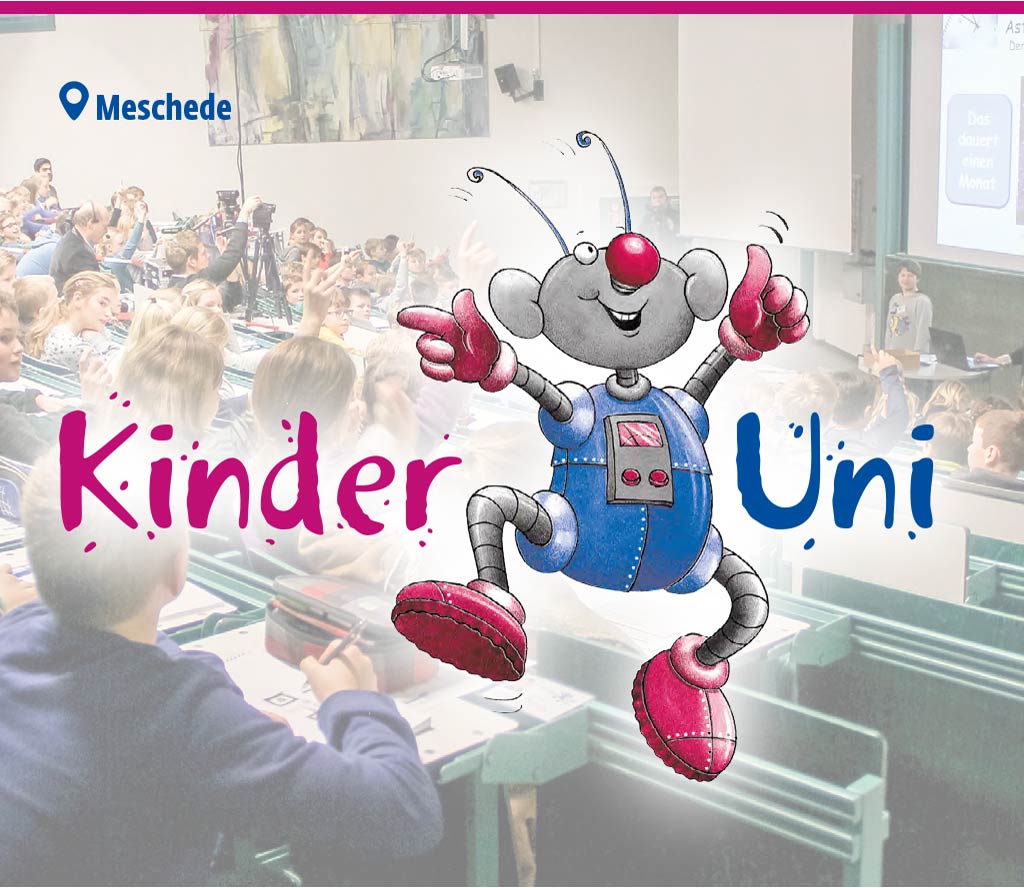 Kinderuni Meschede 2025 Folder Titelbild